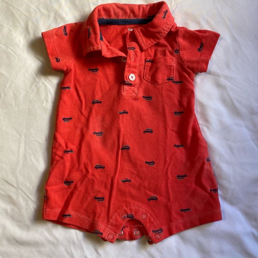 Carters | 6month Baby Boys Romper Polos